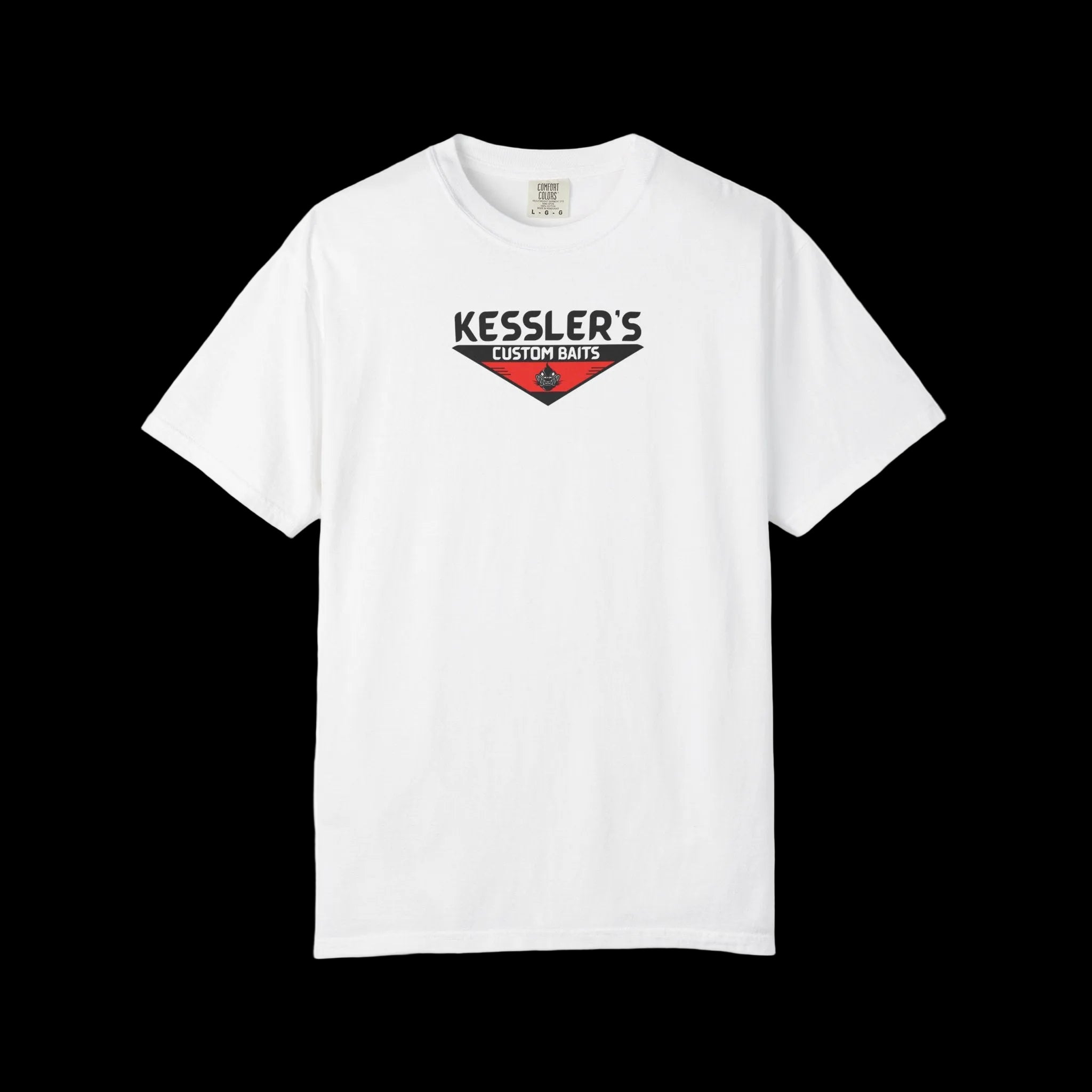 Kessler's Custom Baits Logo T-Shirt - Front & Back