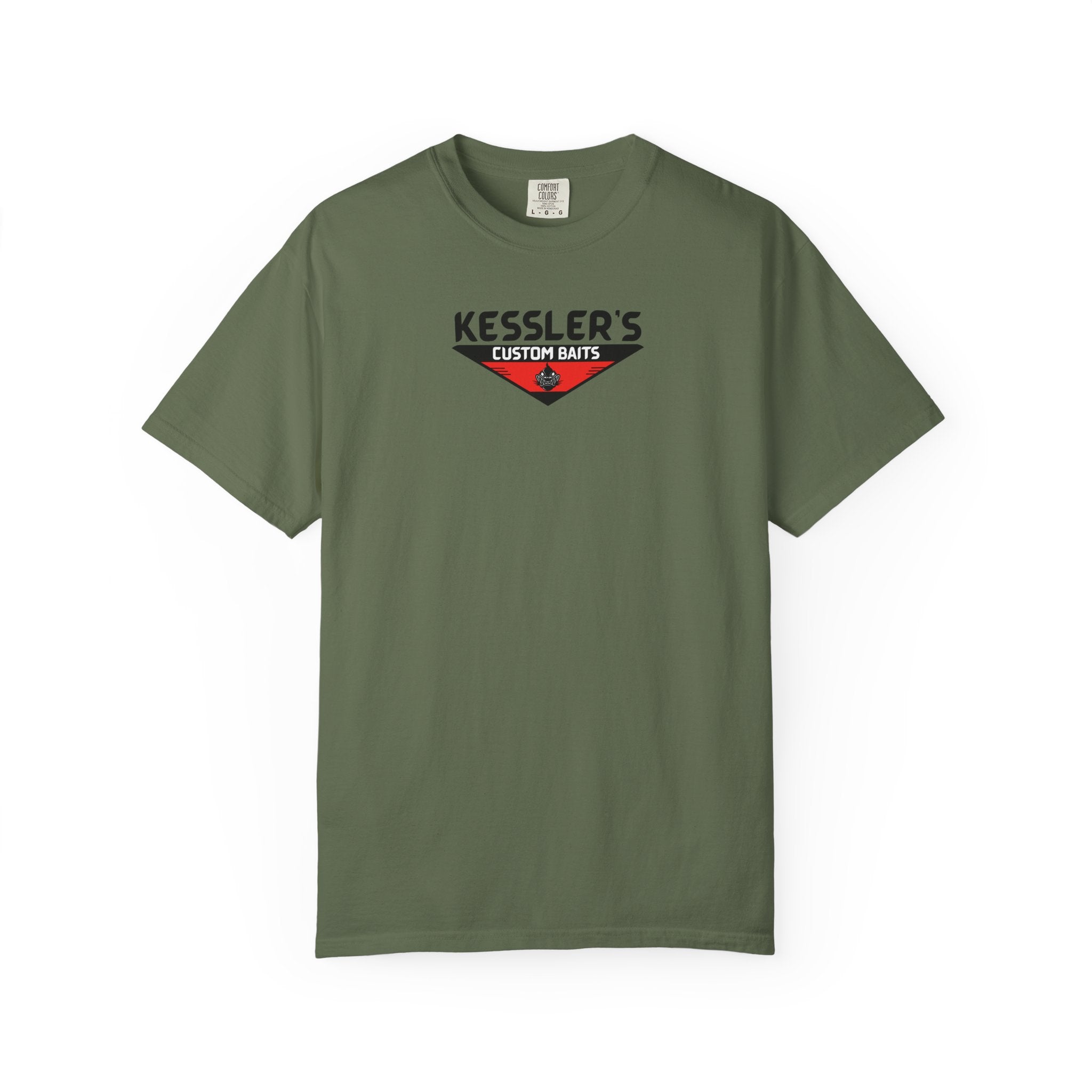 Kessler's Custom Baits Logo T-Shirt - Front & Back