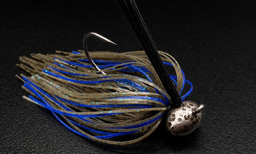 fish and hooks okeechobee 7 Craw Bladed Jig Okeechobee Special - Yakima Bait