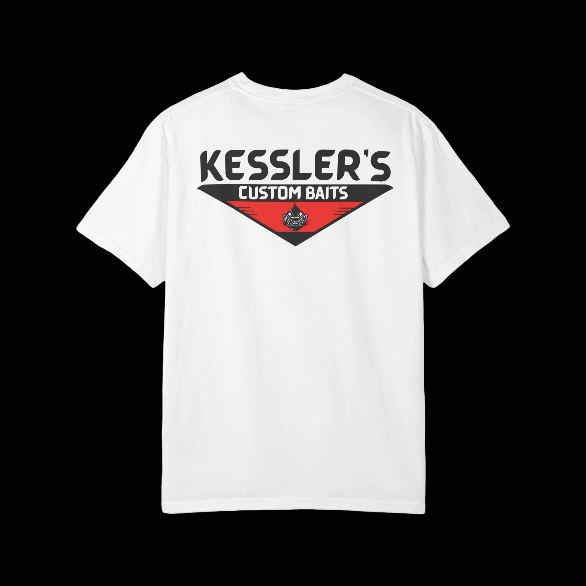 Kessler's Custom Baits Logo T-Shirt - Front & Back